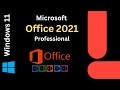 How To Install Microsoft Office 2021 For Windows 10&amp;11  |  Microsoft Office 2021 Kaise Install kare
