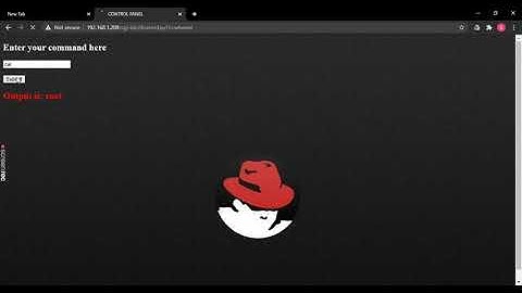 Part: 2 - CGI-based Command prompt for Windows 10 and Red Hat Enterprise Linux 8