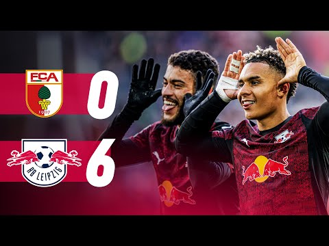 6 Goal Carnage in Augsburg! | FC Augsburg - RB Leipzig | Highlights Bundesliga