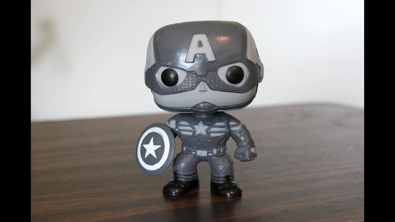 Black and white variant Captain America The Winter Soldier ...