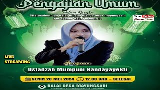 Pengajian Akbar bersama Ustadzah Mumpuni H di Mayungsari Bener urworejo