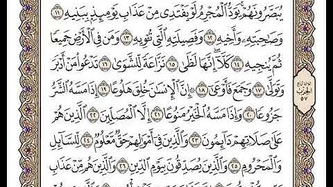 سورة المعارج بصوت الشيخ وديع اليمني