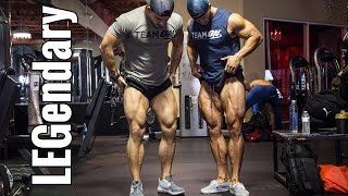 Olympia 2016 Vlog Ep 6 | LEGendary Team ON Workout with Julian Smith | Nick Cheadle