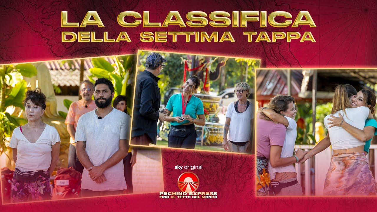 La classifica della settima tappa | Pechino Express