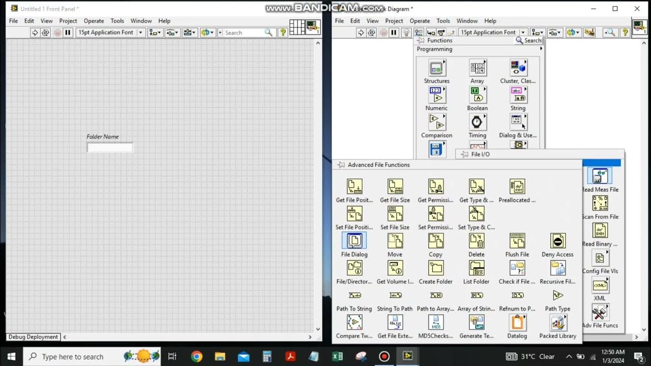 How to verify the Folder path | file path in labVIEW - YouTube
