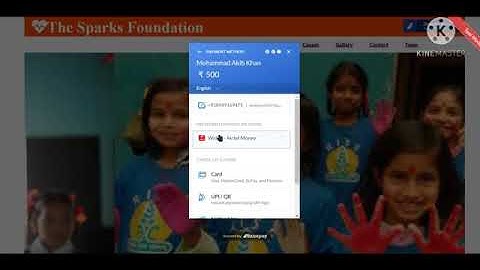 PAYMENT GATEWAY INTEGRATION | THE SPARKS FOUNDATION