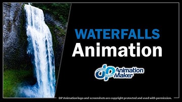 Waterfalls Animation in DP Animation Maker