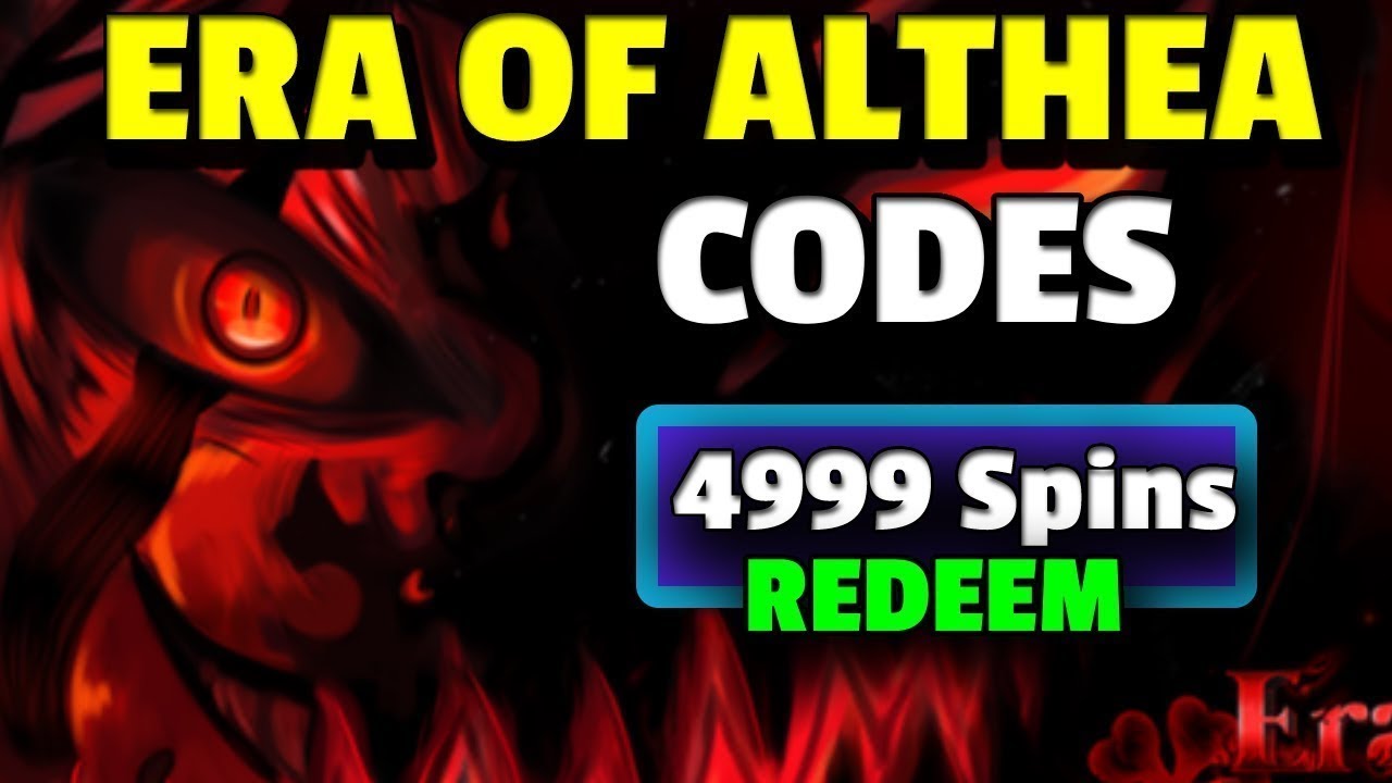 ALL NEW *SECRET* UPDATE 2 CODES in ERA OF ALTHEA