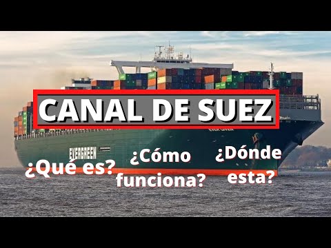 Vídeo: Què passa al canal de Suez?