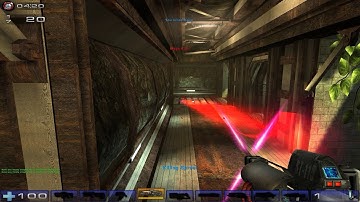 UT2004 Instagib 1v1 megakill against inhuman bot