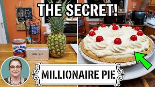 Millionaire Pie - Eagle Brand Milk - Cream Cheese - Pineapple & More! Cream Cheese Pie With Eagle Brand