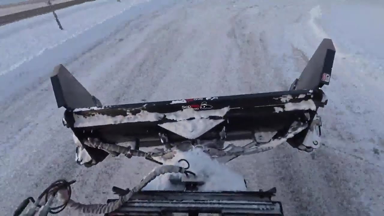 SATISFYING Snow Removal -  Skid Steer HSBP Attachment