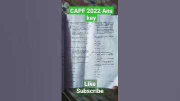 UPSC CAPF AC 2022 Exam Expected cutoff & Analysis and answer key |Exam Level & Review  #capfac2022