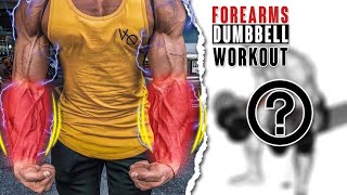 أفضل تمارين تضخيم و تقوية السواعد و الرست فقط بالدمبل - Dumbbell Forearms Exercices Workout