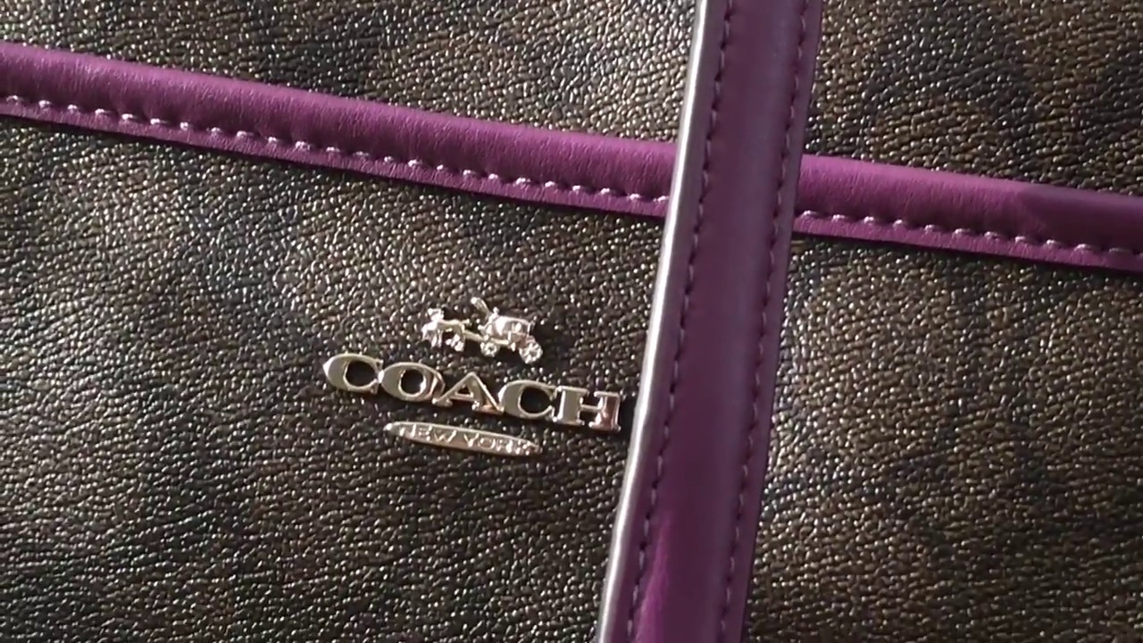 Bag Review - Authentic Coach File Bag