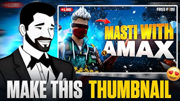 Make This Amazing FREE FIRE Thumbnail In Ibis Paint 🔥 | Free Fire Thumbnail Editing 🤩