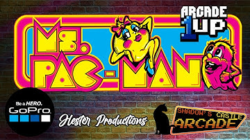 Arcade 1up Ms Pac Man @ Shadows Castle Arcade 2024! Hester Productions