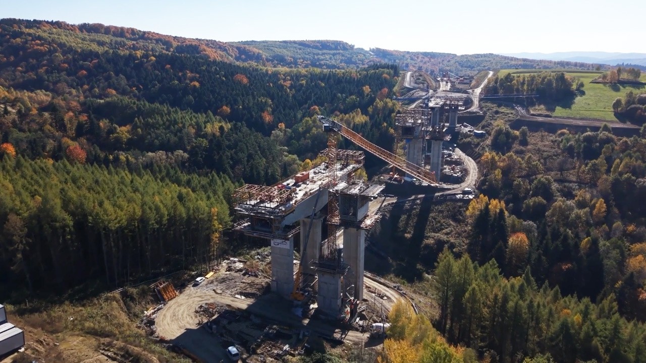 Droga ekspresowa S19, odcinek Babica-Jawornik, Polska - ULMA Construction [pl]