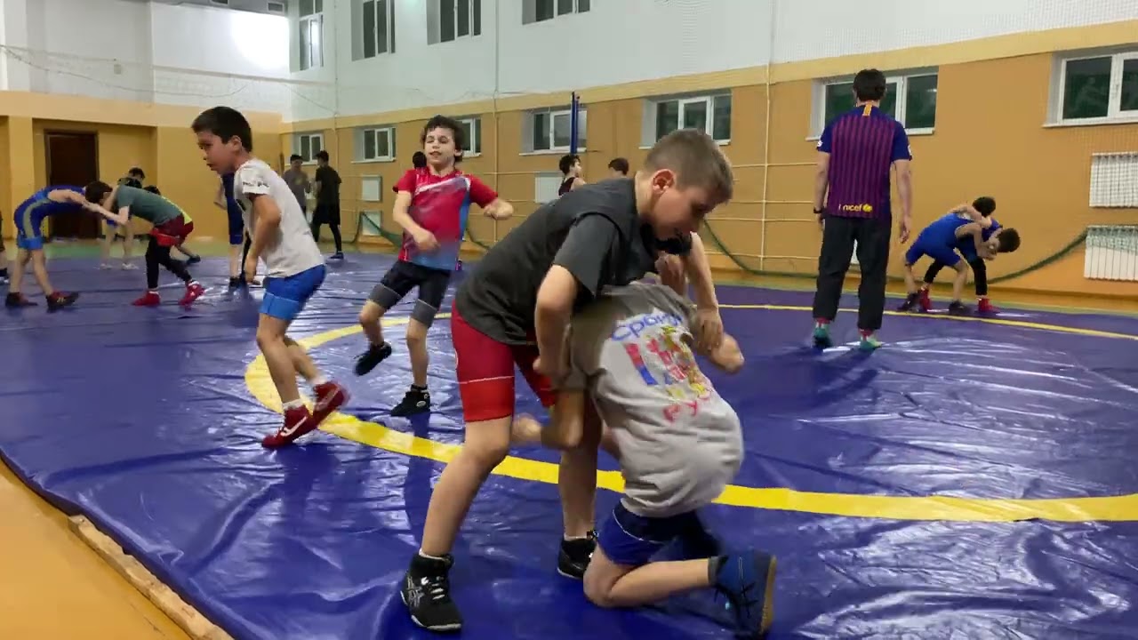 Тренировка по вольной борьбе🤼‍♂️@Ahmed-Aliashabovich