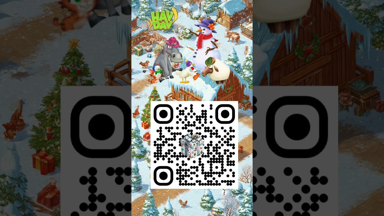NEW YEAR HAY DAY QR CODE 🎉 Scan & Claim Free Gift 2025! 
