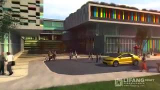 Lifang Architectural Animation of an International School 3D CGI Educational Visualization