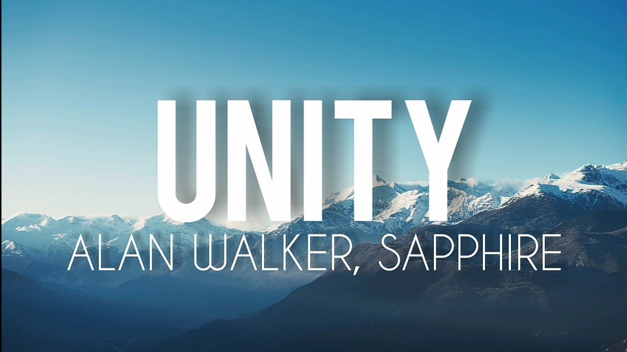 Unity (Acoustic) Alan Walkers x Sapphire (Lyrics Video) #music