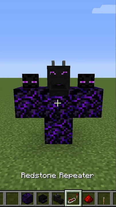 how to make dragon enderman in minecraft ?