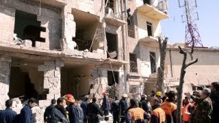 CBS Evening News with Scott Pelley - Car bomb kills 2 in Aleppo, Syria