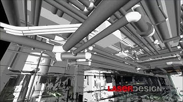 3D Scanning and CAD of a Boiler Room | Laser Design