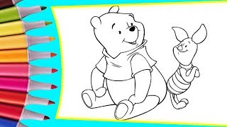 РАСКРАСКИ! Раскрашиваем картинки для детей из мультфильмов Винни Пух и Пятачок РАСКРАСКИ! Раскрашиваем картинки для детей из мультфильмов Винни Пух и Пятачок