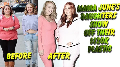 Mama June's daughters Anna and Jessica show off th...