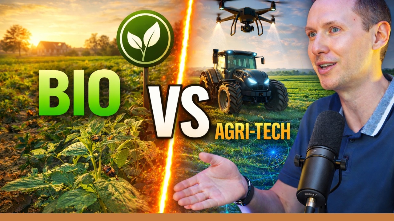 Agriculture : entre mythe du BIO et peur du progrès, quel futur ? avec @lelmedia