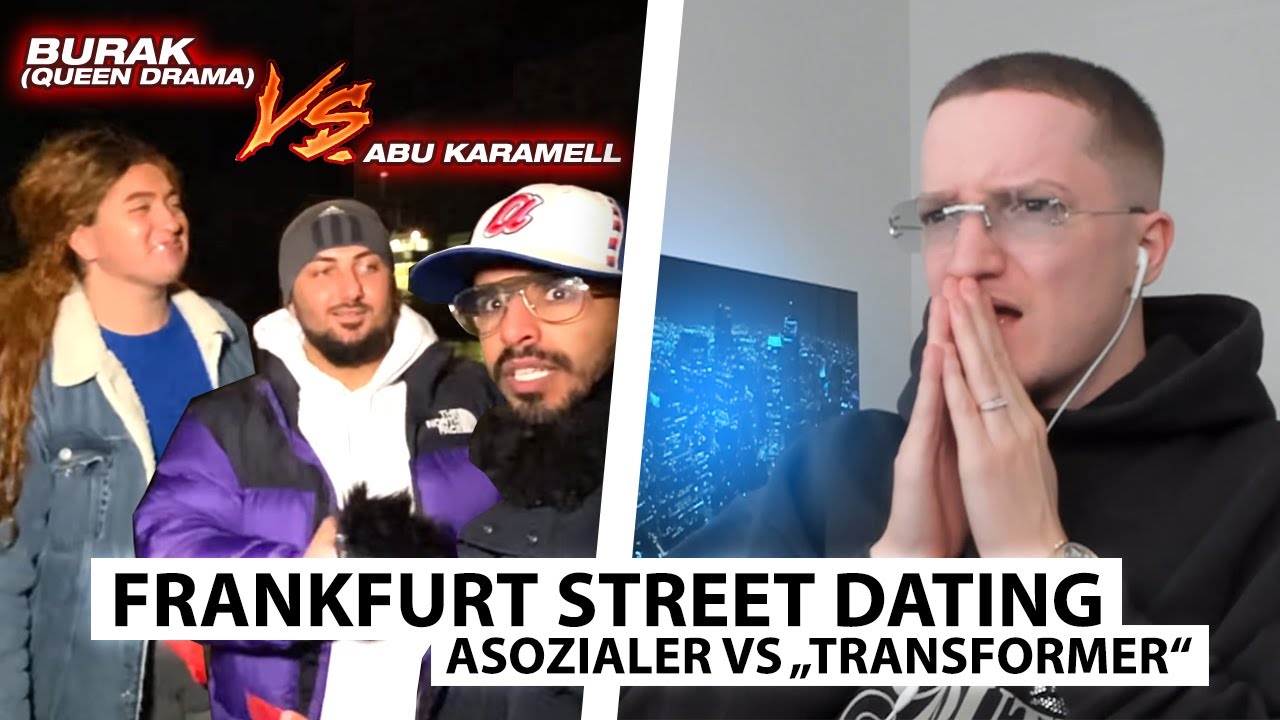 Justin reagiert auf verstörende Street-Datingshow in Frankfurt.. | Reaktion