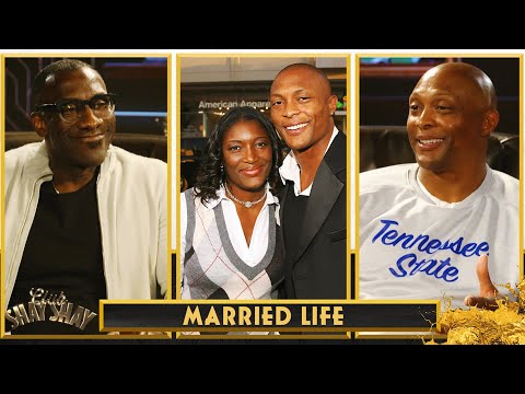 Eddie George on being married to SWV member, Tamara: I try to keep my name out the streets | Ep. 72