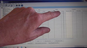 Programming hotspots with Kenwood MCP-D74 Software