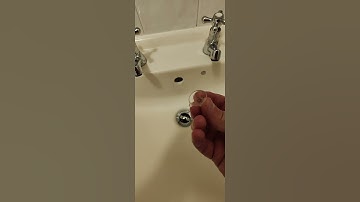 flip sink plug removal