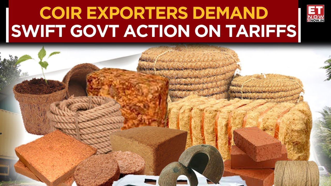 Centre To Announce Measures For Coir Exports Soon Amid Tariff Tensions? Arjun Mahadevani | ET Now