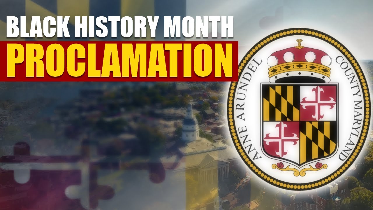 Black History Month Proclamation - YouTube