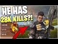 I Got Into A Game With An INSANE BANGALORE With 28,000 Kills! (Apex Legends PS4)