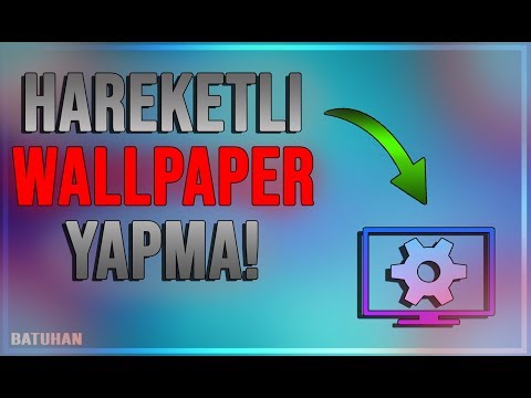 HAREKETLİ WALPAPER YAPMA | ÇOK BASİT !?!?!?!?!