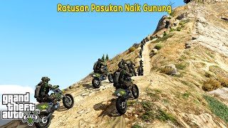 Offroad Pasukan TNI Naik Gunung Tertinggi! GTA 5 Mod Indonesia screenshot 4