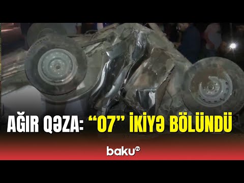 Cəlilabadda ağır qəza: ölən var