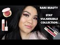 OMG!! TRYING NEW RARE BEAUTY STAY VULNERABLE COLLECTION. SWATCHES & TUTORIAL | makeupbyanitaleung