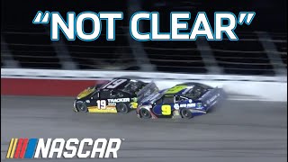 Leaders crash: Truex Jr. clips Elliott's nose, both get into fence at Darlington | NASCAR