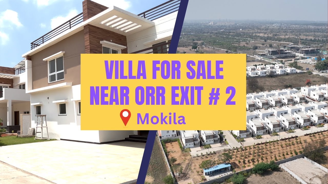 House for Sale in Hyderabad Mokila Villas for Sale in Hyderabad