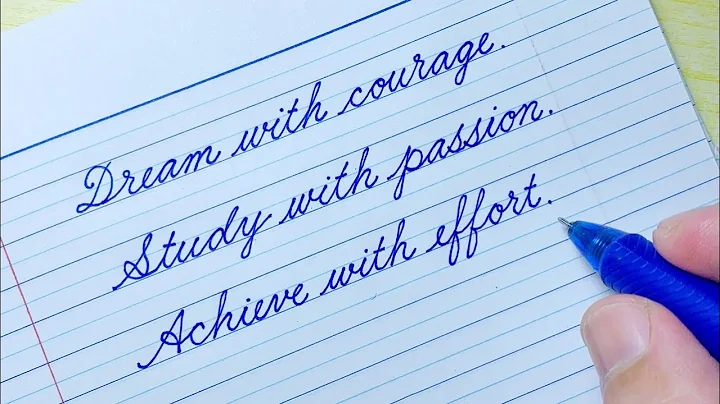Cursive Writing Quote 28 | Cursive Handwriting Practice | Cursive Letters | How to write in cursive