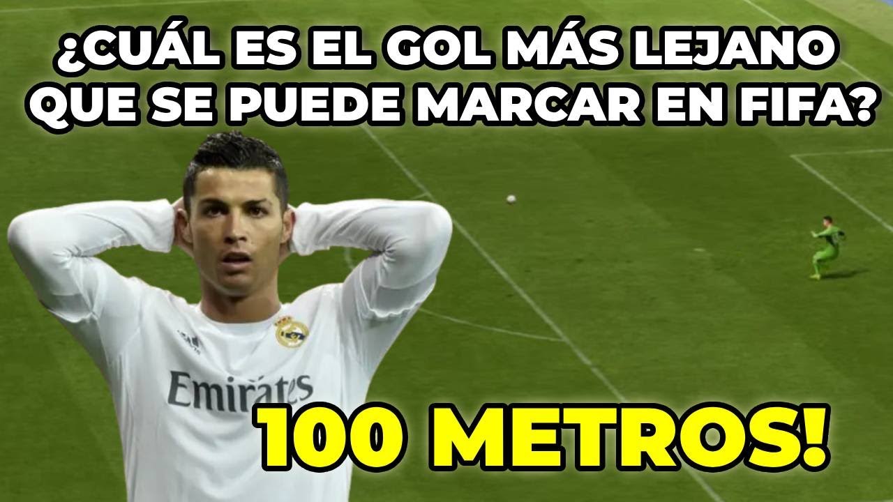 ¿Cuál es el GOL MÁS LEJANO que se puede marcar en FIFA? - EXPERIMENTANDO EN FC 24