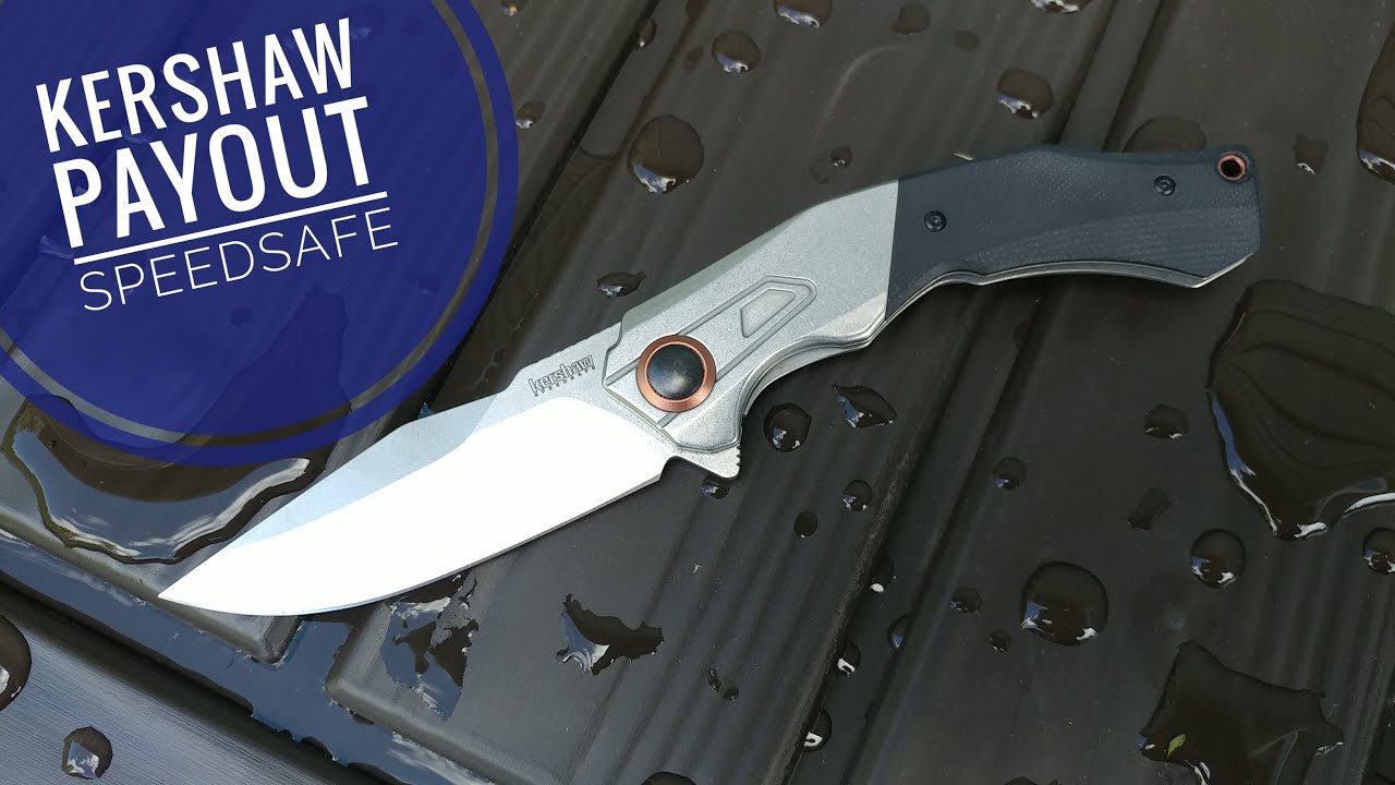 Kershaw Speedsafe Payout Pocket Knife Review YouTube