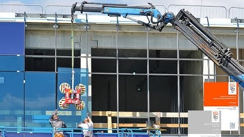 Curtain Wall Installation Sequence Animation