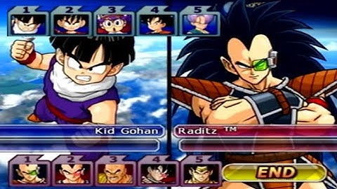 Team Children VS Team Evil Saiyans (COM VS COM) | Dragon Ball Z Budokai Tenkaichi 3